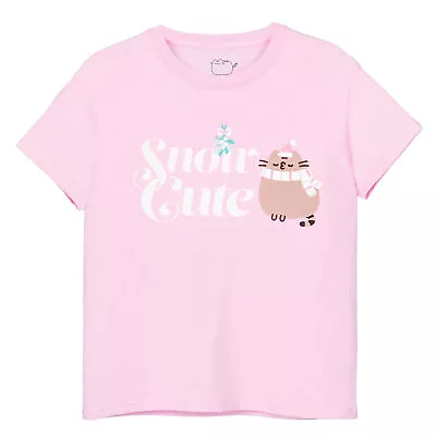 Buy Pusheen Girls Christmas T-Shirt NS8168 • 14.59£