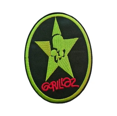 Buy Gorillaz Alternative Band Embroidered Patch Iron On Sew On Transfer • 4.40£