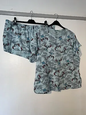 Buy Ladies Stitch Pyjamas Size XL 18-20 • 0.99£
