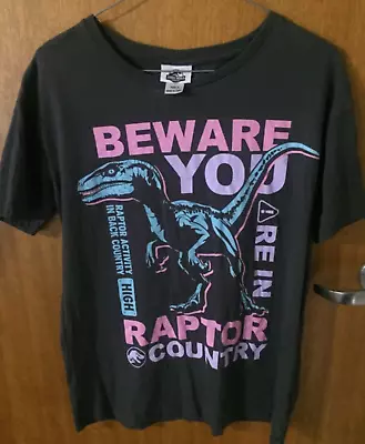 Buy Jurassic Park T Shirt Jurassic World Dominion Top Raptor Country Size S Genuine • 15.77£