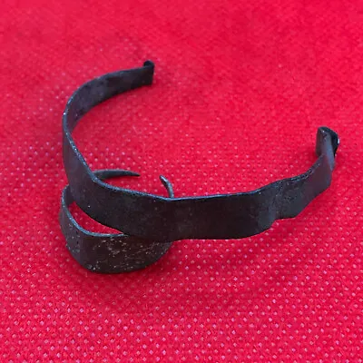 Buy Ancient Bronze Ring And Bracelet Of The Middle Collectible Medieval Jewelry • 43.37£