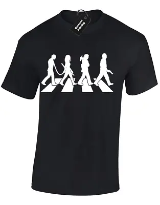 Buy Walking Dead Abbey Rd Road Mens T Shirt Zombies Rick Dixon Daryl Grimes Negan • 7.99£