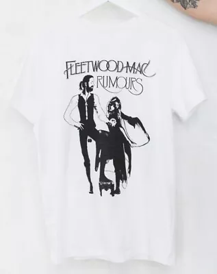 Buy **oversized Fleetwood Mac Graphic Band Tee T-shirt Size Large Little Lies** • 12.99£