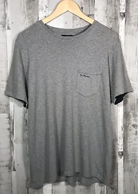 Buy Dr Martens T-Shirt Medium Pocket Logo Short Sleeve Grey • 16.95£