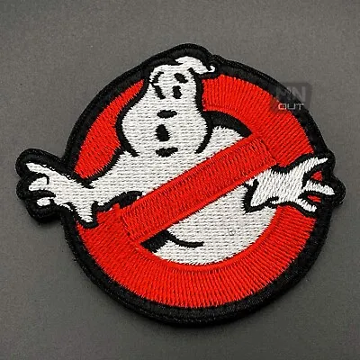 Buy Ghostbusters Morale Patch Black Hook & Loop Military Army Airsoft Tactical • 4.59£