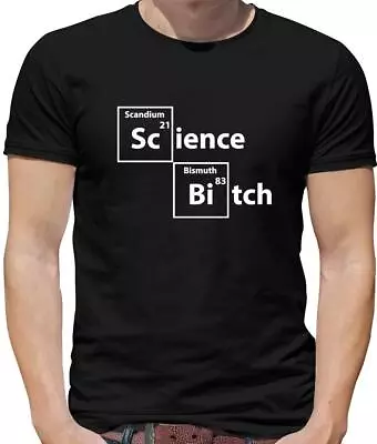 Buy Science Bitch Mens T-Shirt - Breaking - TV - Jesse - Scientist - Elements - Gift • 13.95£
