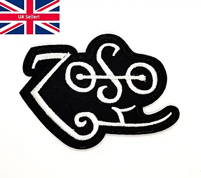 Buy Iron On Patch ZOSO Embroidered Symbol LED ZEPPELIN Music Band Logo Cloth Badge • 2.85£