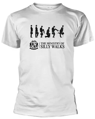 Buy Monty Python Ministry Of Silly Walks White T-Shirt NEW OFFICIAL • 12.99£