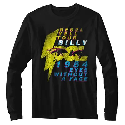 Buy Billy Idol Rebel Yell Tour 1984 Adult Long Sleeve T Shirt Official Music Merch • 45.65£