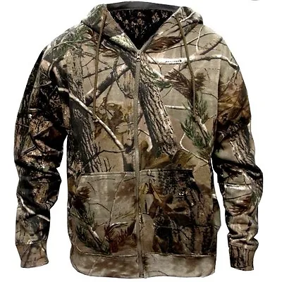 Buy STEALTH CAMO HUNTERS JACKET 2 Layer Cotton Tree Camouflage Fishing Hunting Hoody • 24£