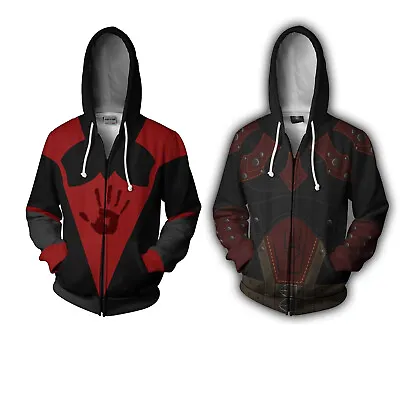 Buy The Elder Scrolls V Skyrim 3D Hoodies Cosplay Sweatshirts Jacket Coat Costumes • 18.60£