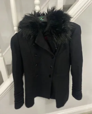 Buy Zara Jacket  With Removable Fur Collar • 16£