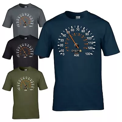 Buy Speedometer 1971 53rd Birthday T-Shirt - Funny Feels Age Year Present Mens Gift • 13.97£