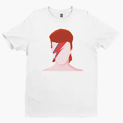Buy David Bowie Cartoon T-Shirt - Music Retro 70s 80s Cool Rebel Zigzag • 7.19£