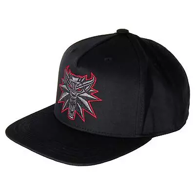 Buy Merch Jinx The Witcher 3 Black Wolf Snapback Hat Black NEW • 26.80£