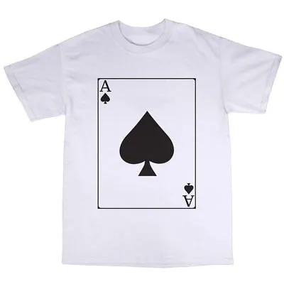 Buy Ace Of Spades T-Shirt 100% Cotton Lemmy Poker Playing Cards Hawkwind • 14.97£