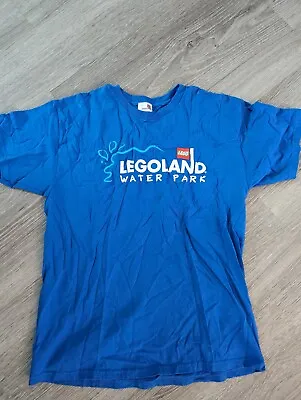 Buy Legoland Waterpark FLorida Mens L Cotton Short Sleeve T-shirt Top Amusement Park • 8.52£