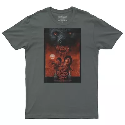 Buy Film Movie Retro Horror Birthday Funny 90S T Shirt For American Werewolf Fans • 8.99£