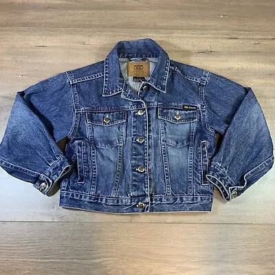 Buy Route 66 Jean Cropped Jacket Women’s Medium Premium Jeans Wear Blue Size 7/8 • 23.63£