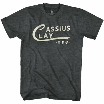 Buy Muhammad Ali Cassius Clay U.s.A. Heavyweight Boxing Champ Men's T Shirt • 38.47£