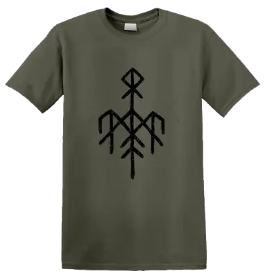 Buy WARDRUNA - 'Logo - Military Green' T-Shirt • 24.35£
