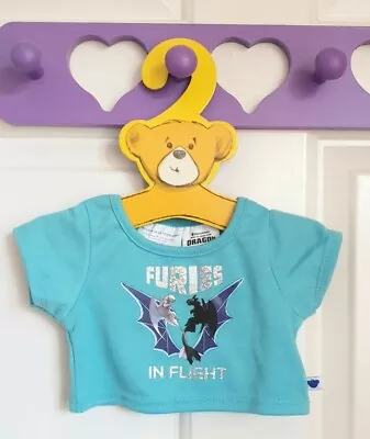 Buy Build A Bear Boys HOW TO TRAIN YOUR DRAGON T SHIRT FURIES IN FLIGHT BNWOT • 8.99£