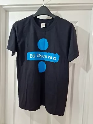 Buy Ed Sheeran Divide 2018 Tour Black Tshirt Size Medium  • 7.95£