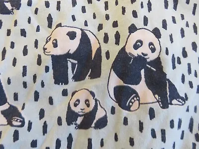 Buy M&s Blue & Navy Panda Bear Skinny Stretch Cotton Pyjama Set Age 9 - 10 Unisex • 5.99£