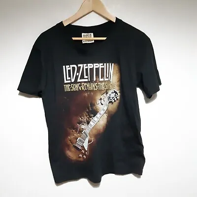 Buy Led Zeppelin Band T Shirt The Songs Remain The Same Black Vintage Size M P2P 20  • 34.99£