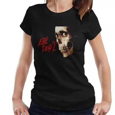 Buy All+Every Evil Dead 2 Dead By Dawn Skull Women's T-Shirt • 17.95£