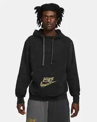 Buy Nike Dri Fit Standard Issue Hoodie Size Medium Jumper Sample Dq5725-010 • 70£