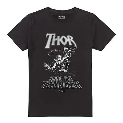 Buy Marvel Mens T-Shirt Thor Bring The Thunder Top Tee S-2XL Official • 13.99£
