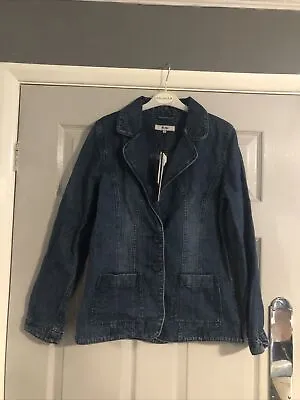 Buy Ladies Denim Jacket Size 10 New With Tags • 7£