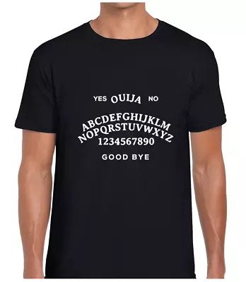 Buy Ouija Board Mens T Shirt Tee Witchcraft Supernatural Magic Devil Spirit Ghosts • 8.99£