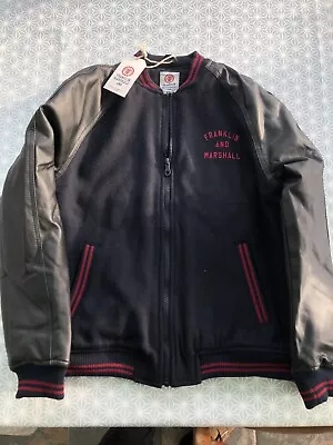 Buy Franklin Marshall Mens Varsity Jacket Vtg Sleeves, Junior Xl New Tags • 33£