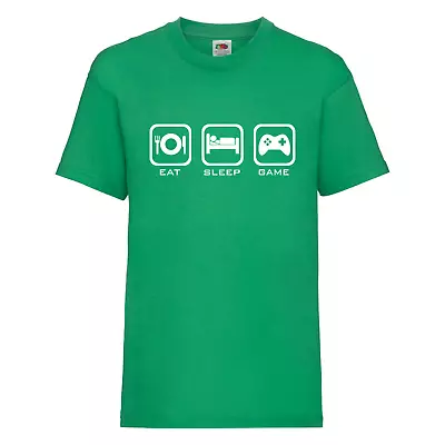 Buy Eat, Sleep, Game - Video Game T-Shirt - Gaming/Gamer Teeshirt For Man/boy • 13.99£
