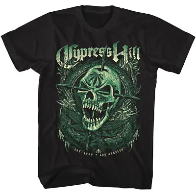 Buy Cypress Hill Skull Est 1988 Los Angeles Men's T Shirt Hip Hop Rap Music Merch • 49.76£