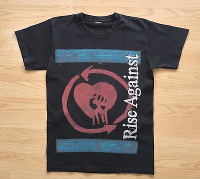 Buy Rise Against European Tour 2010 Women's T-Shirt, Rock Band, Size S • 31.19£