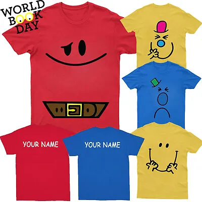 Buy Book Day Personalised Kids T-Shirt Funny Fancy Dress Strong Happy Boys Girls Tee • 12.99£