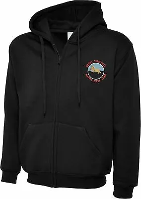 Buy Happy New Year Embroidered Merry Christmas Party Celebration Full Zip Hoodies  • 67.03£