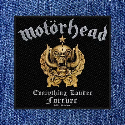 Buy Motorhead - Everything Louder Forever (new) Sew On Patch Official Band Merch • 4.75£
