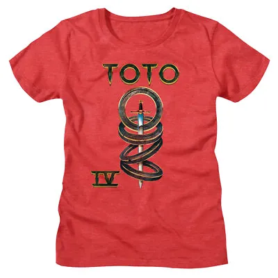 Buy Toto IV Album Cover Women's T Shirt 80's Pop Music Group • 24.89£