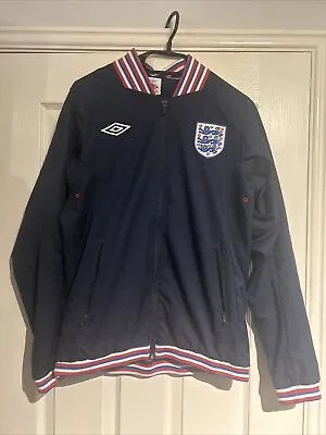 Buy ENGLAND UMBRO Football Jacket Men's Small Track Top Retro Blue 1966 • 20£