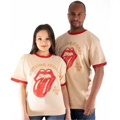 Buy The Rolling Stones US Tour 78 Ringer T Shirt • 17.95£