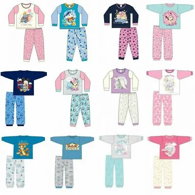 Buy Baby Boys Girls Officially Licensed Character Pyjamas Pajamas Disney 6-24 Months • 6.99£