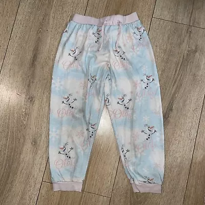 Buy 622# Girl’s Frozen Olaf Pyjama Bottoms Size 3-4 Years • 2.30£