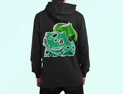 Buy Mens Hoodie Anime Pokemon Pikachu Bisasam Poke Streetwear Fashion Pika • 35.92£