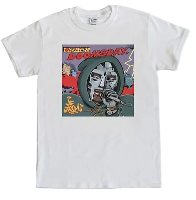 Buy MF DOOM RAPPER T Shirt Mask Villain Hip Hop Te • 9.99£
