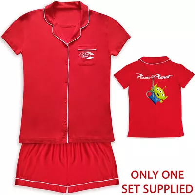 Buy Disney Store Toy Story Pizza Planet Pyjamas Shorts Ladies Women Medium Adults • 44.99£