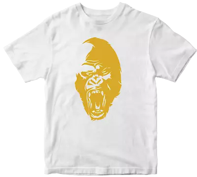 Buy Gorilla T-shirt Wild King Kong Adventure Jungle Ape Strength Baboon Animal Tee • 7.99£
